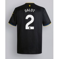 Manchester United Diogo Dalot #2 Tretí futbalový dres 2025-26 Krátky Rukáv